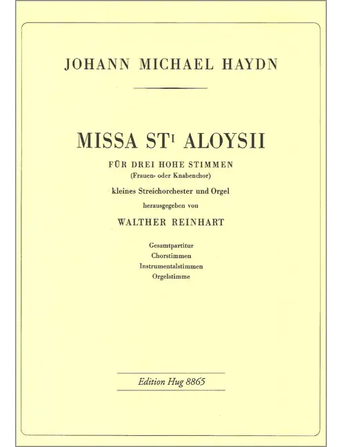 Missa Sancti Aloysii